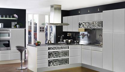 定制304不锈钢整体橱柜 简约时尚的现代厨房解决方案